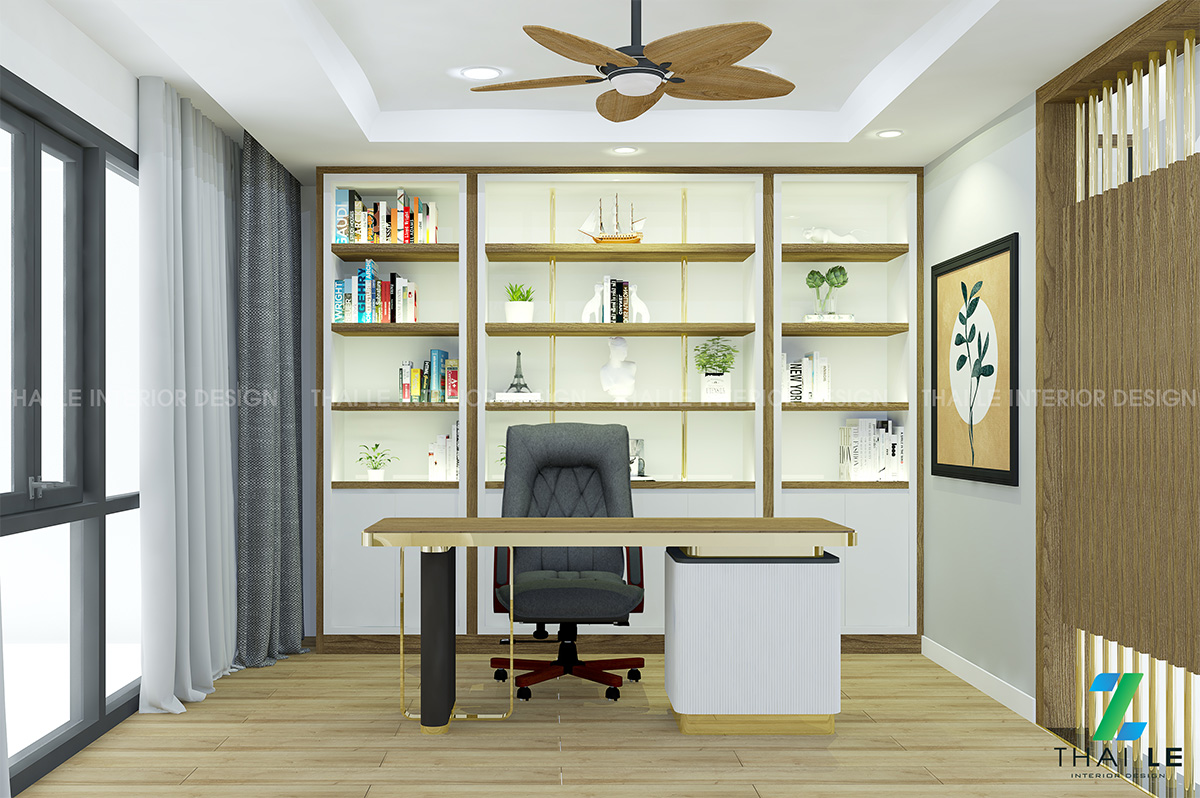 Thiết kế nội thất nhà phố Đường B2 Bình Điền Q8 - 400m2